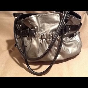 BUNDLED for blingqueen! silver bag & white shoes!