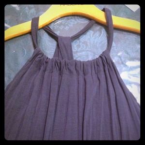 Long grey cute dress!