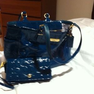 Coach purse and wallet