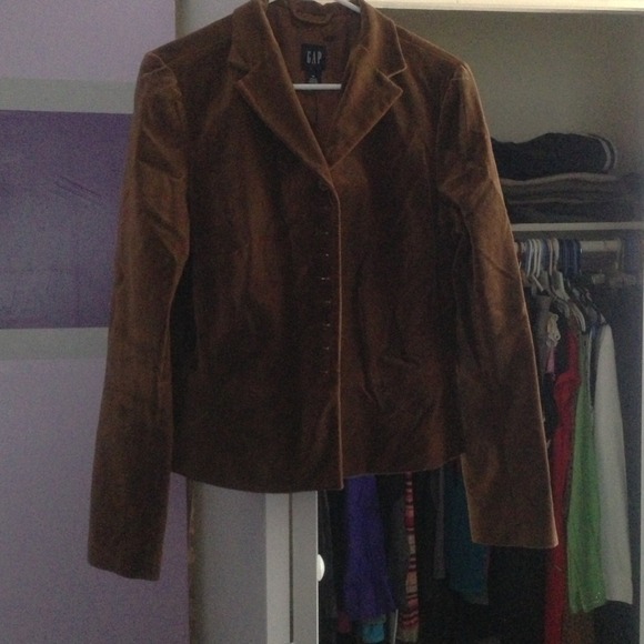 GAP Jackets & Blazers - Velvet blazer