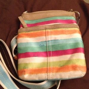 Coach cross body bag