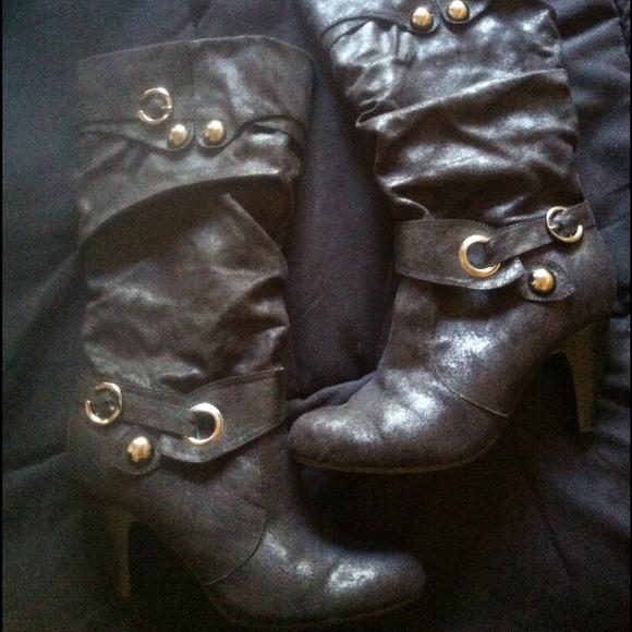 Shii by Journeys Boots - 🔴Sold🔴Black Shii Boots