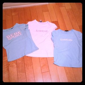 BUNDLE! Bebe shirts