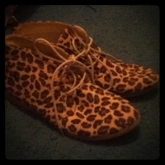 Leopard print shoes