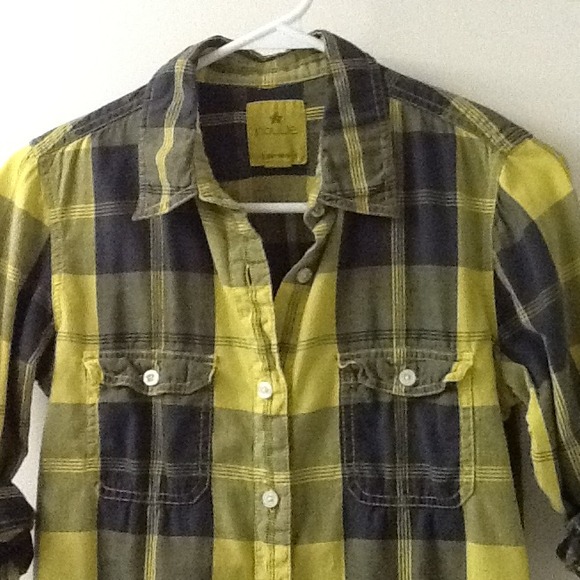 Yellow and black boyfriend woven. - Picture 2 of 4