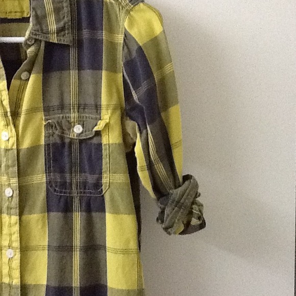 Yellow and black boyfriend woven. - Picture 3 of 4