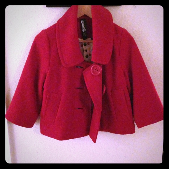 🔻REDUCED🔻Red Cropped Jacket