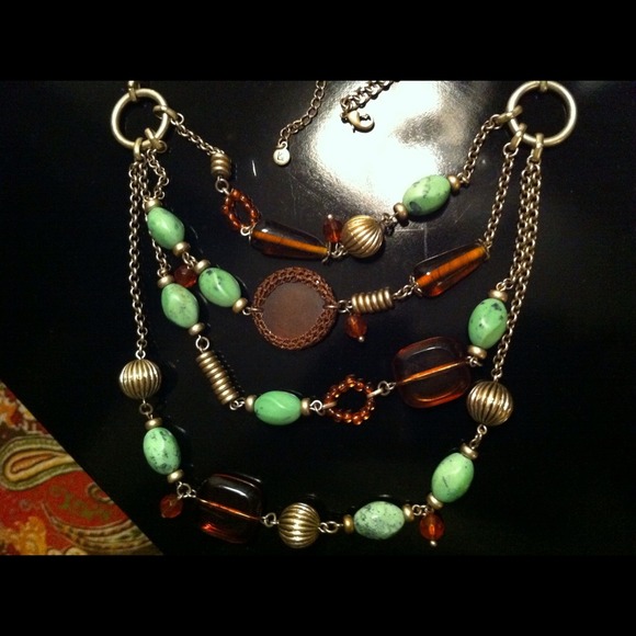 Layered necklace!  Very stunning. Will negotiate.