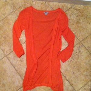 Guess cardigan and sandals