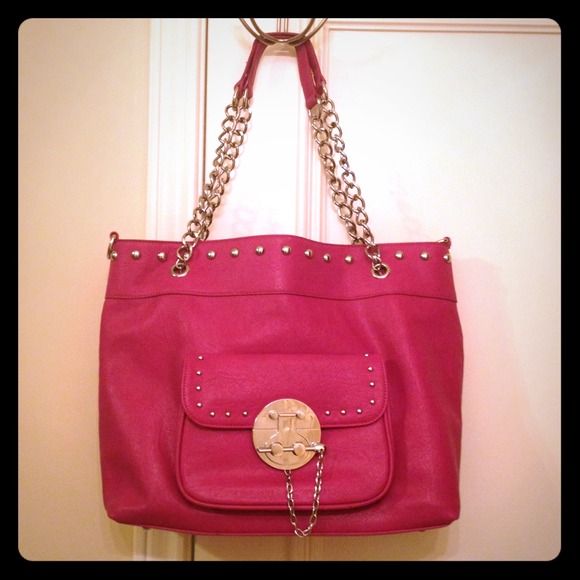Large pink bag