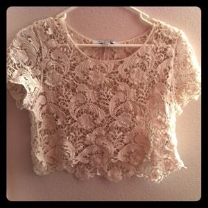 Crotchet crop top