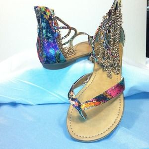 Floral Pattern Sandels