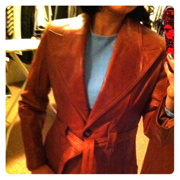 REDUCED BY $30! Vintage leather jacket