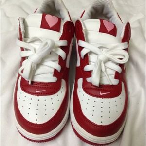 V-day Nike Air Force Sneakers