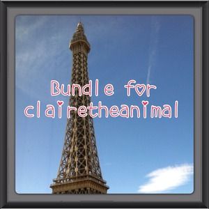 Bundle for clairetheanimal
