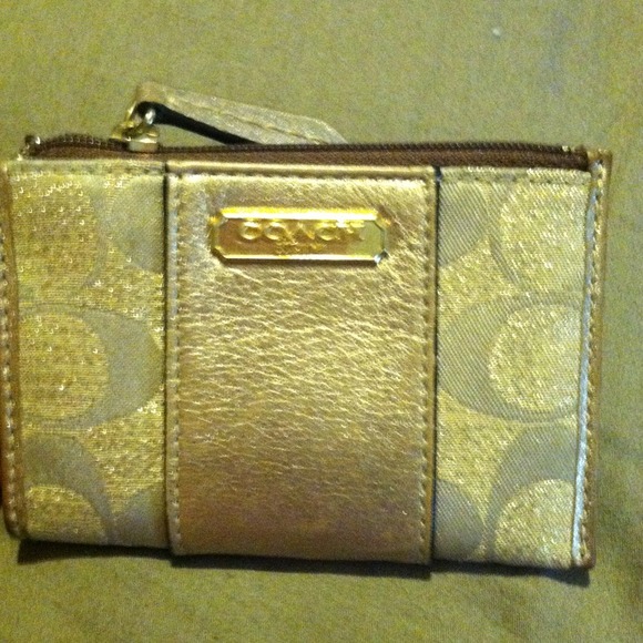 Authentic coach wallet