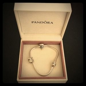 Cake and baby carriage charms for pandora bracelet