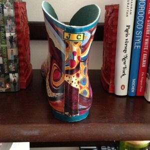 Jeffrey Campbell Shoes - Jeffrey Campbell printed rain booties *reduced 2x* Jeffrey Campbell Shoes - Jeffrey Campbell printed rain booties *reduced 2x*