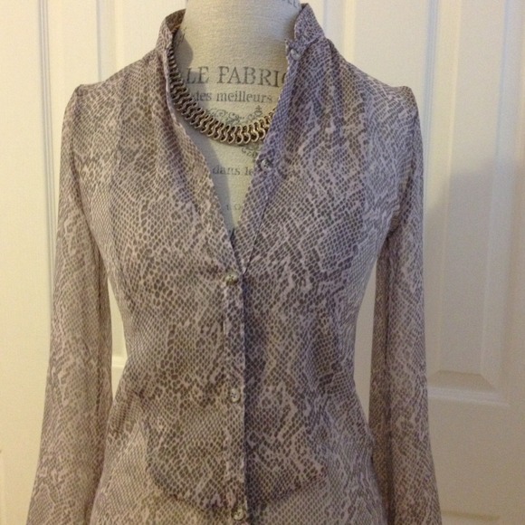 Haute Hippie Tops - For Brandy:  NWOT Haute Hippie Silk Shirt