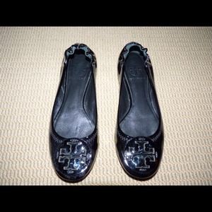 Tory Burch Patent Reva Ballet Flat