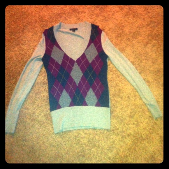 Banana Republic Plaid Sweater