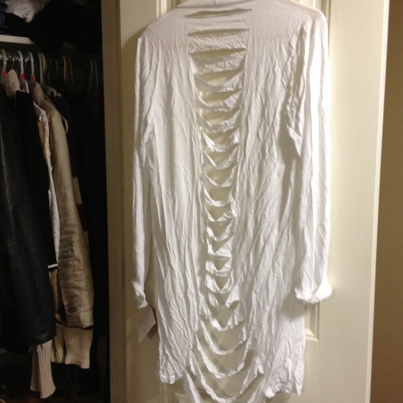 SOLD!!!ASOS slashed cardigan