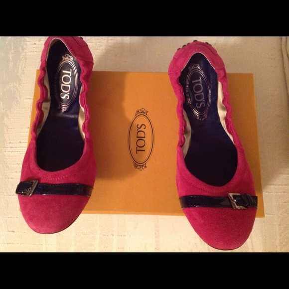 Tods buckle strap ballet flat - Picture 1 of 4