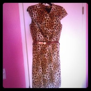 NBW Leopard print dress