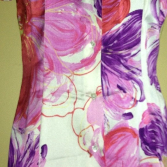 Authentic DOLCE & GABBANA SILK Top MADE IN ITALY - Picture 2 of 2