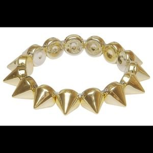 New Gold spiked bracelet