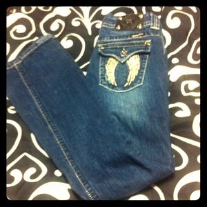 Miss Mes! Angle Pockets Boot Cut!