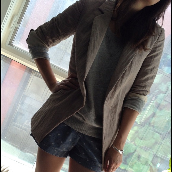 Elizabeth and James boyfriend blazer