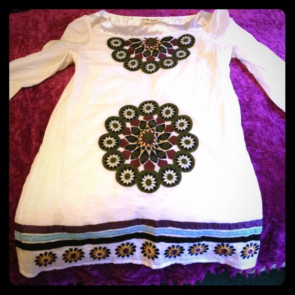 Embroidered Tunic Shirt