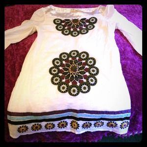 Embroidered Tunic Shirt