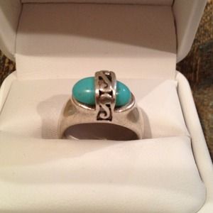 Sterling & turquoise ring