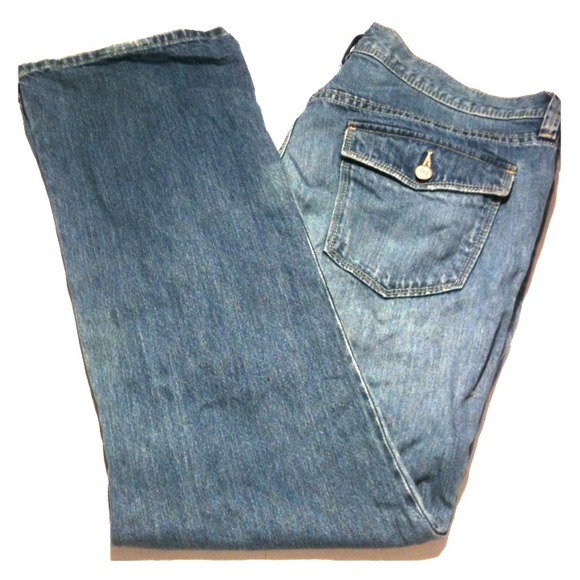 Medium to light wash jeans