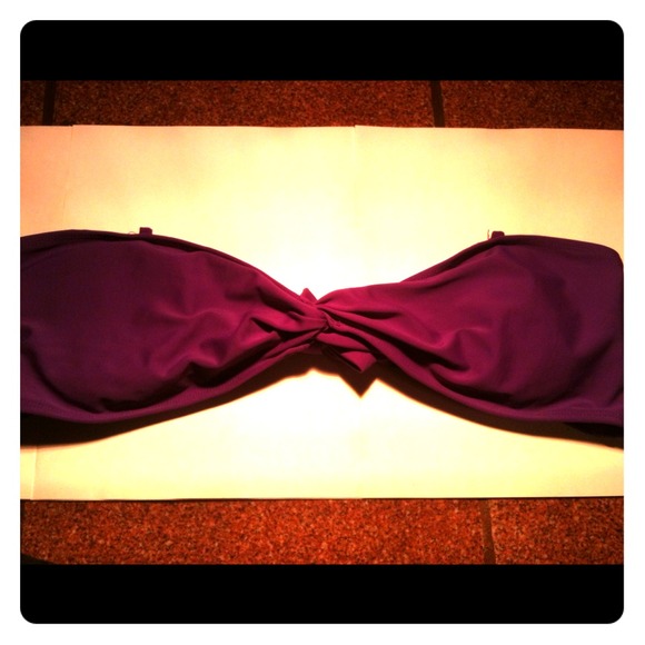 Fuchsia bandue bikini