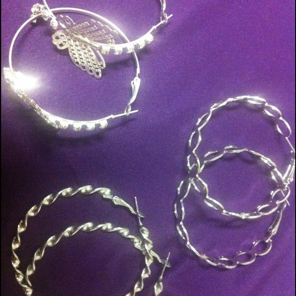 Hoop earrings