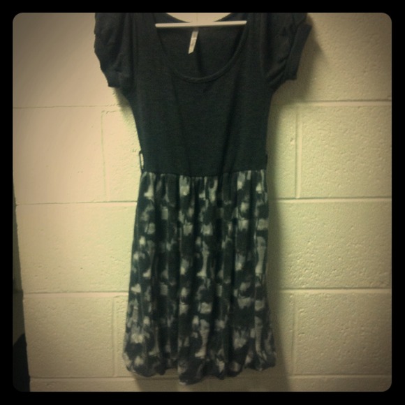Gray dress