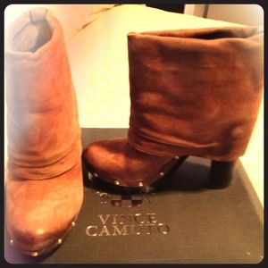 Vince Camuto Taupe brown bootie