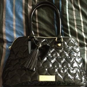 Betsey Johnson  purse and makeup bag