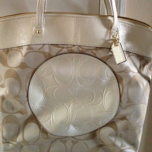 Authentic Coach large tote bag