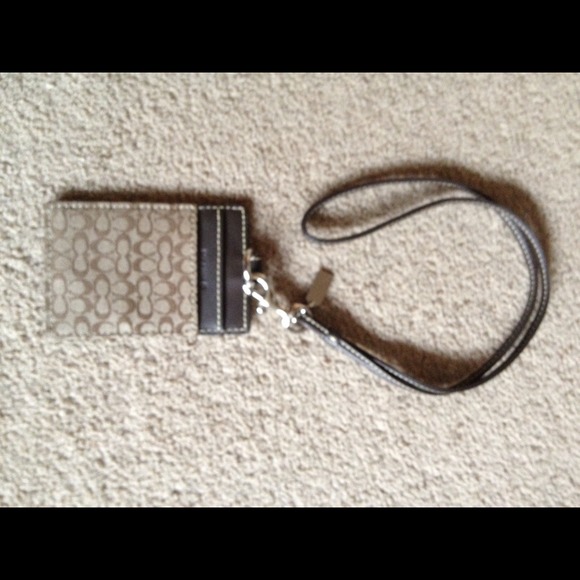 Authentic Coach lanyard