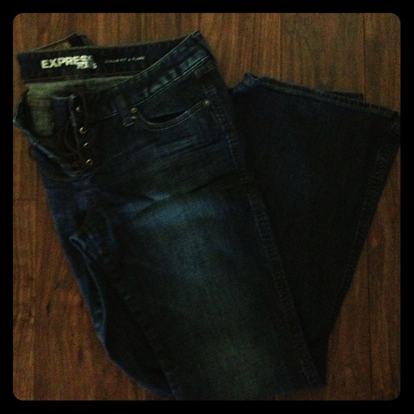 Express jeans Stella fit and flare