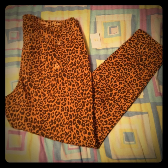 💗Reserved for Henneesi💗Animal print skinny pants