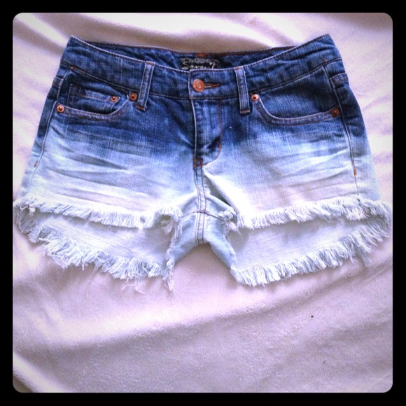 Reconstructed ombré Seven shorts