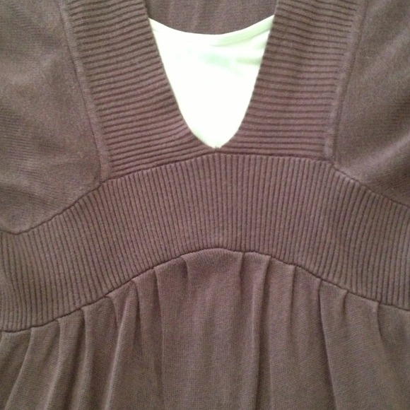 Eggplant knit shirt dress⚡just reduced⚡ - Picture 3 of 4