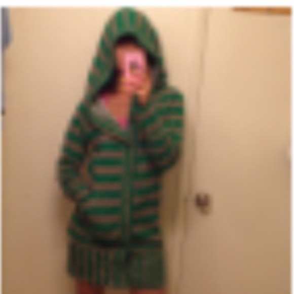 Diesel green gray long top