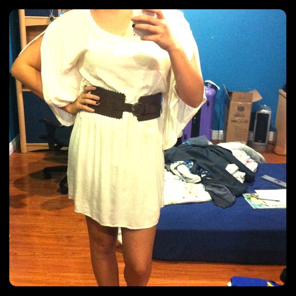 Dress and belt