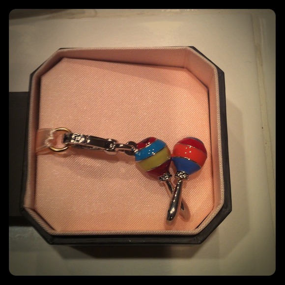 💥💥RESERVED💥💥. BNIB Juicy Couture Maracas Charm